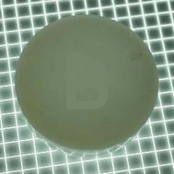 1" Round Opaque Starburst White Playfield Insert